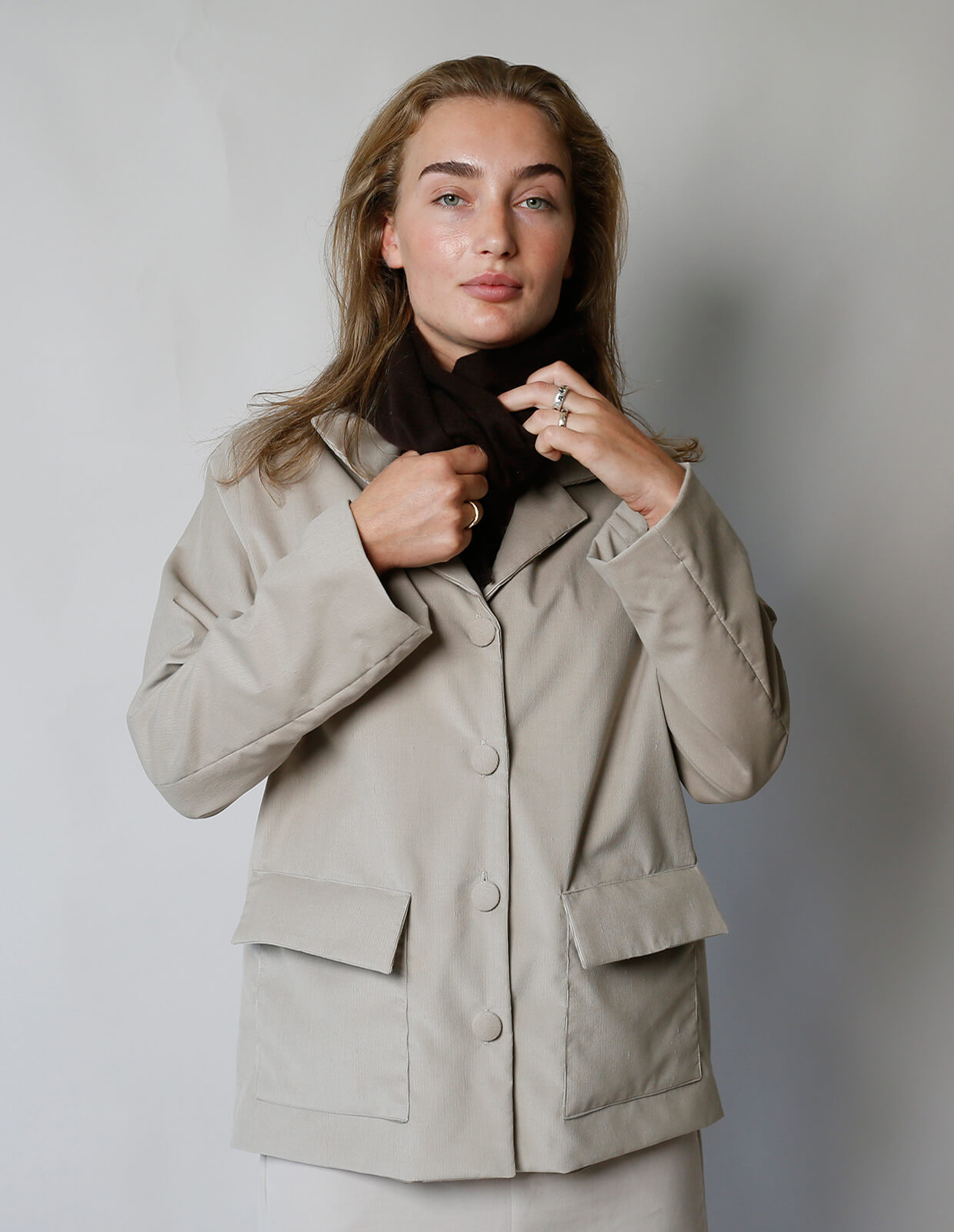 ジャケット・アウター BEEDEN JUST FIT BOXY COAT The Maker's Atelier Boxy Jacket – The Fold Line