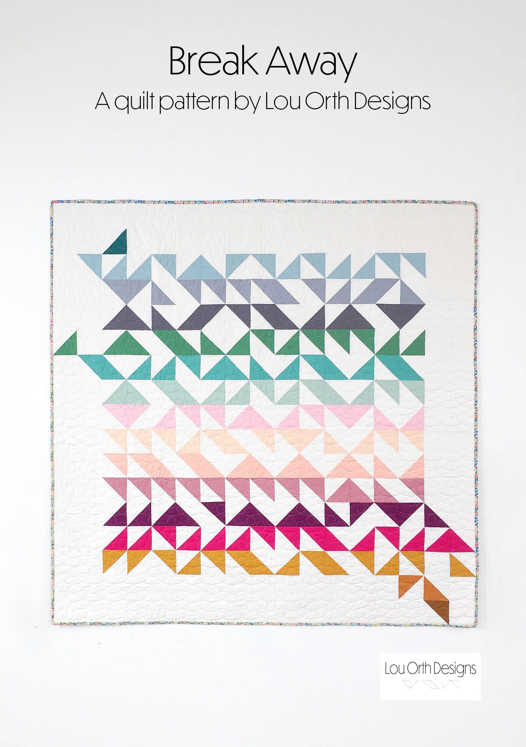 Lou Orth Designs Break Away Quilt PDF