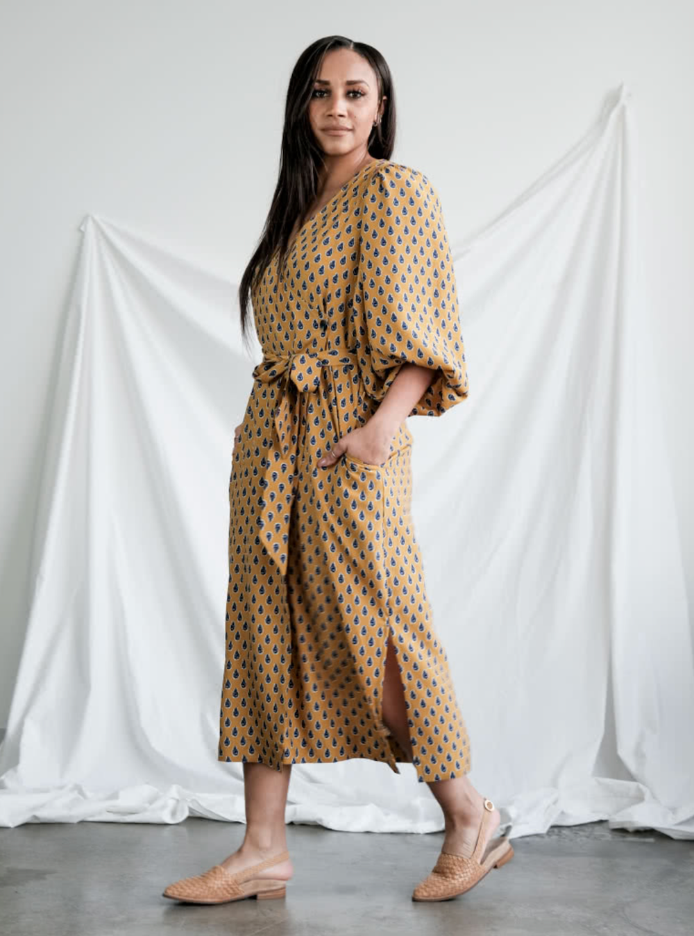 Style Arc Brigid Wrap Dress