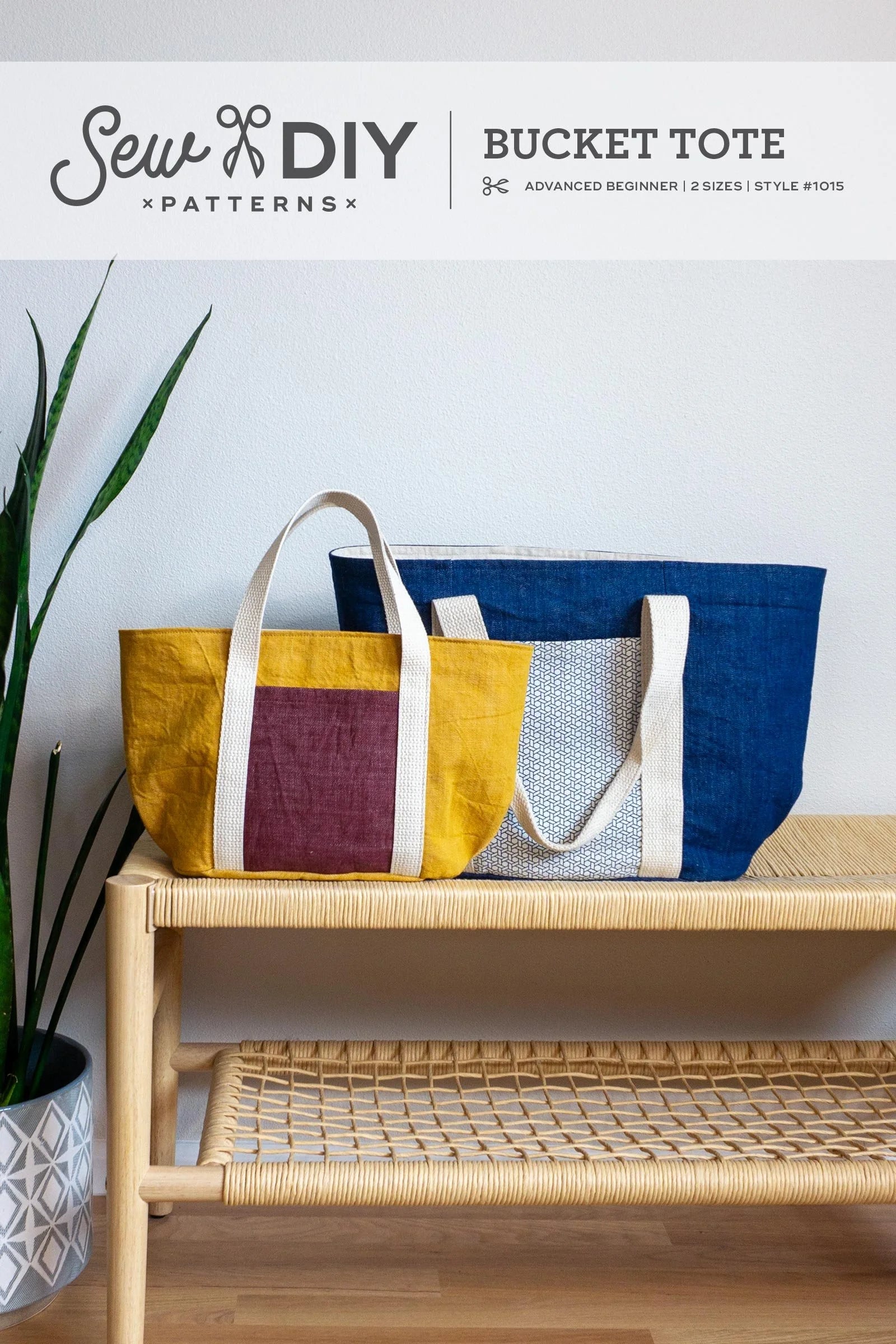Sew DIY Bucket Tote