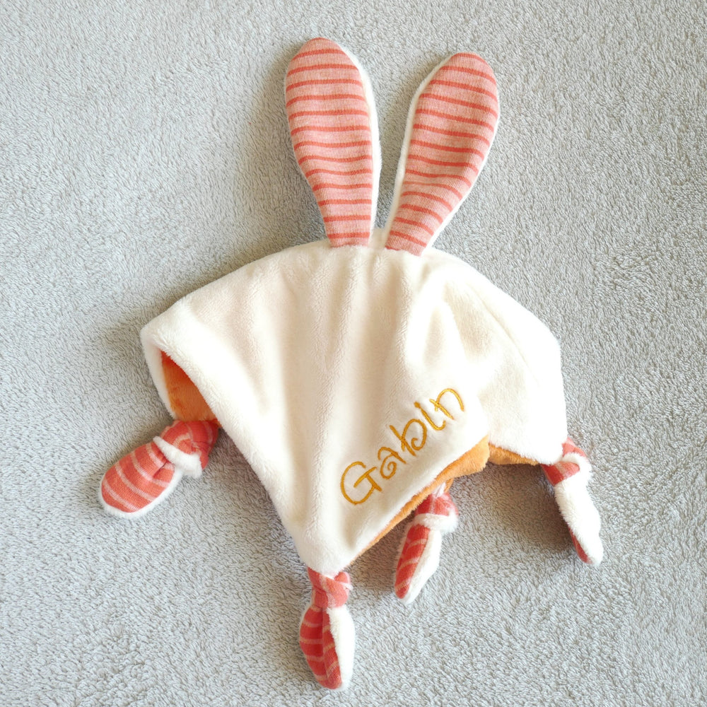 Petits D’om Bunny Lovey Baby Comforter PDF