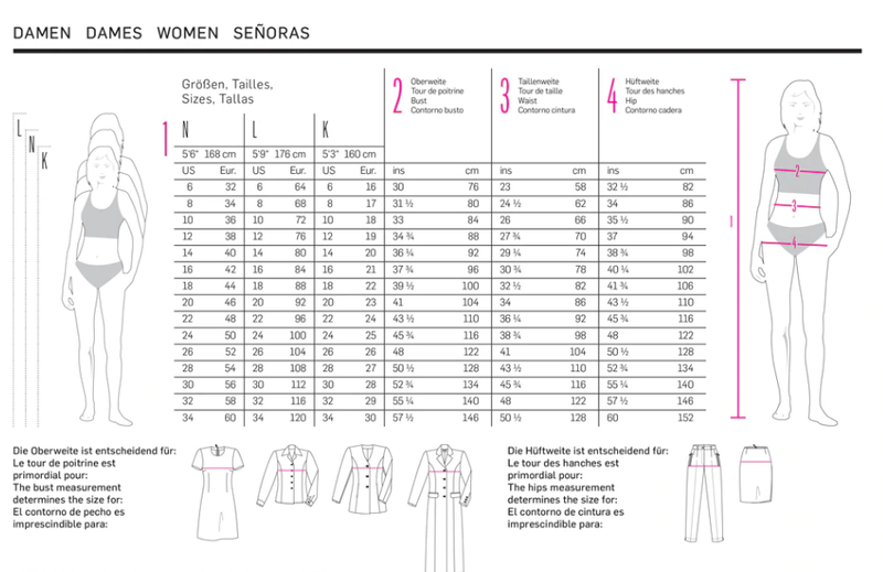 Burda Dresses 6758 The Fold Line