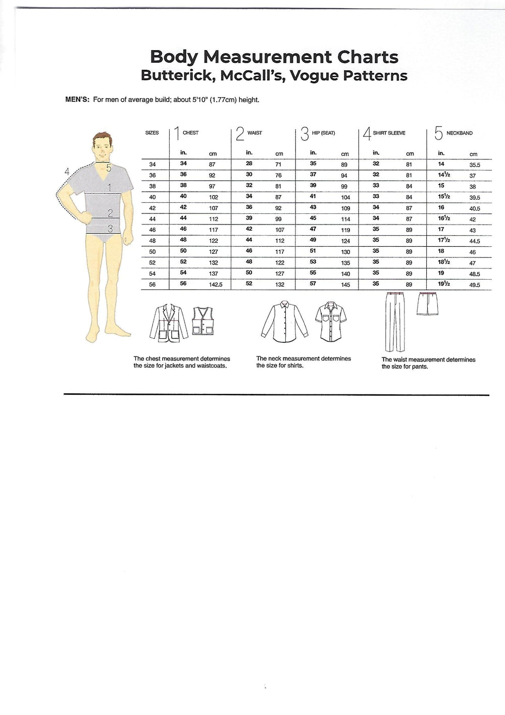 McCalls Men's Pajamas M8262 – The Fold Line