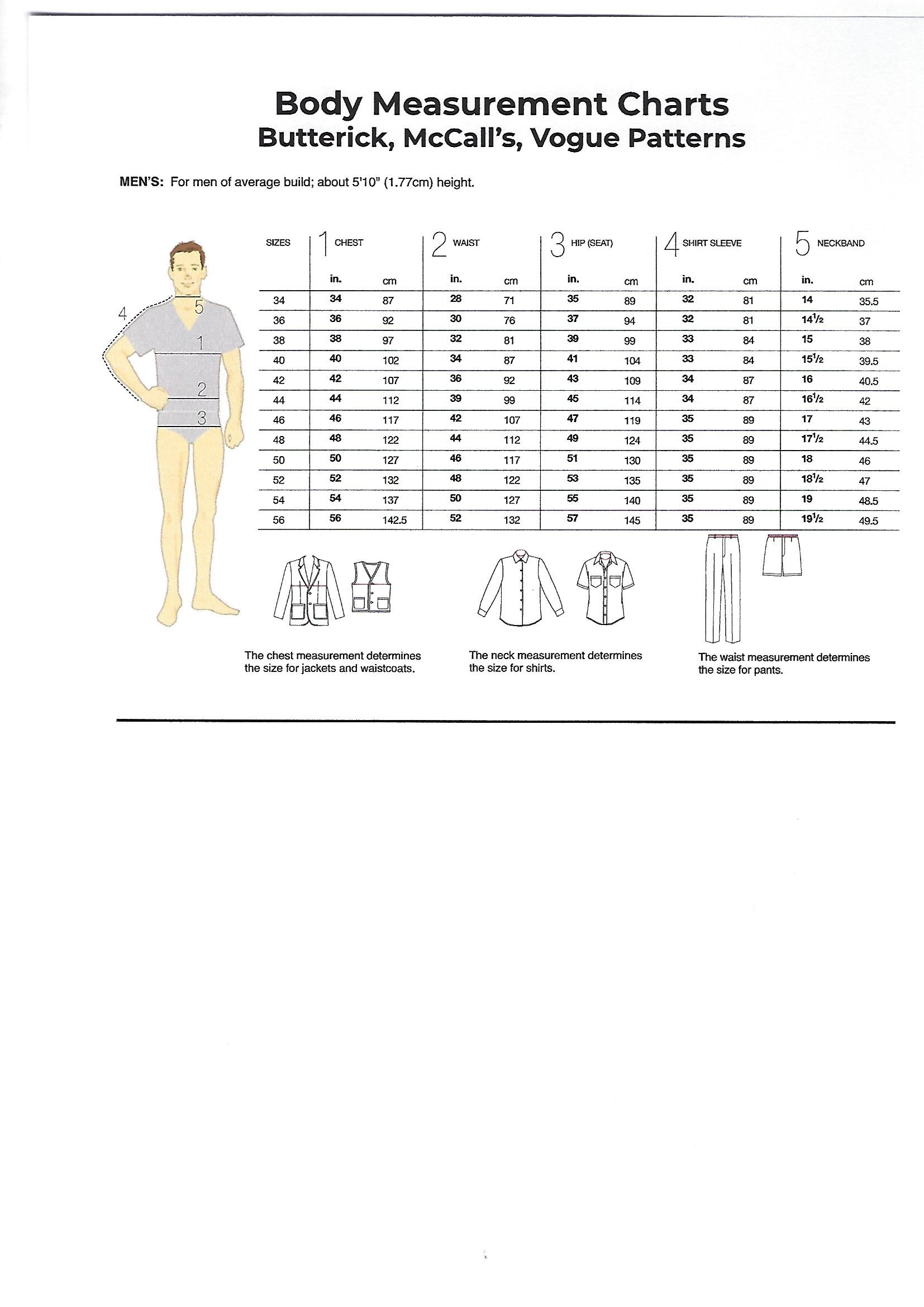 McCalls Men's Sportswear M8441