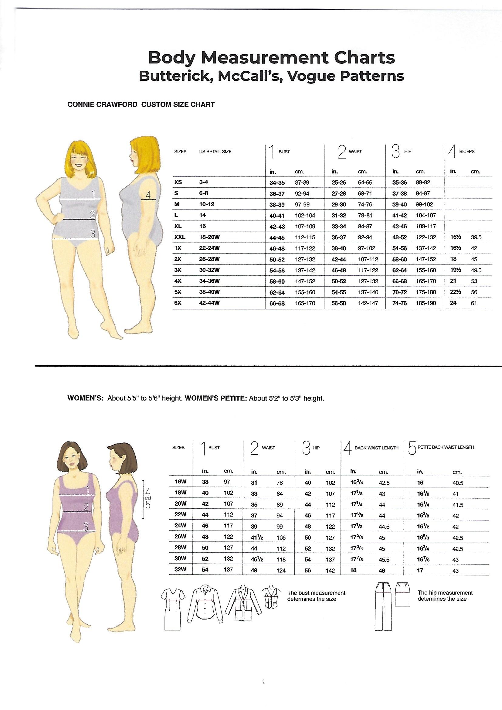 McCalls Tops & Skirts M8483