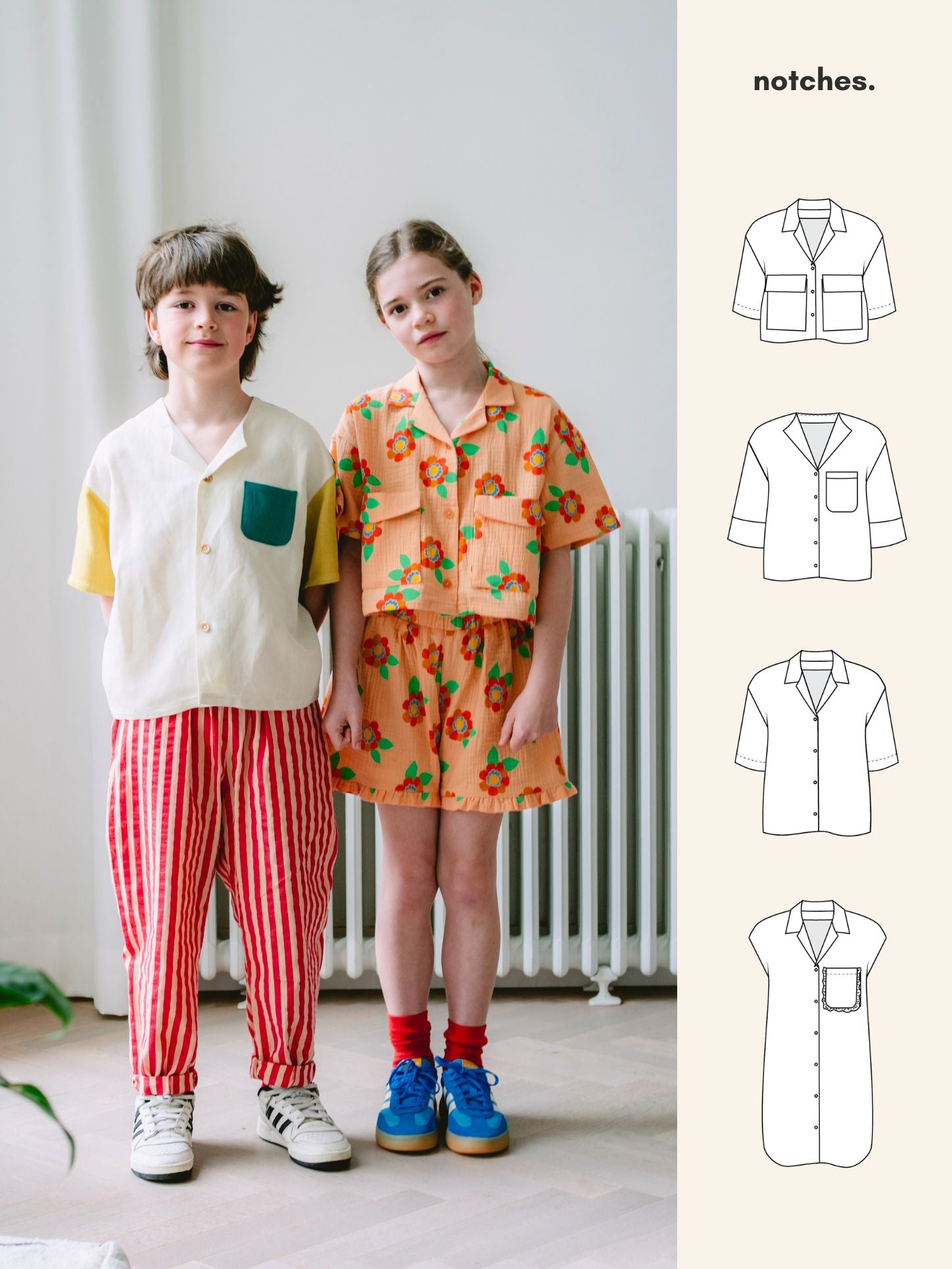 Notches Child/Teen Colombia Shirt and Dress