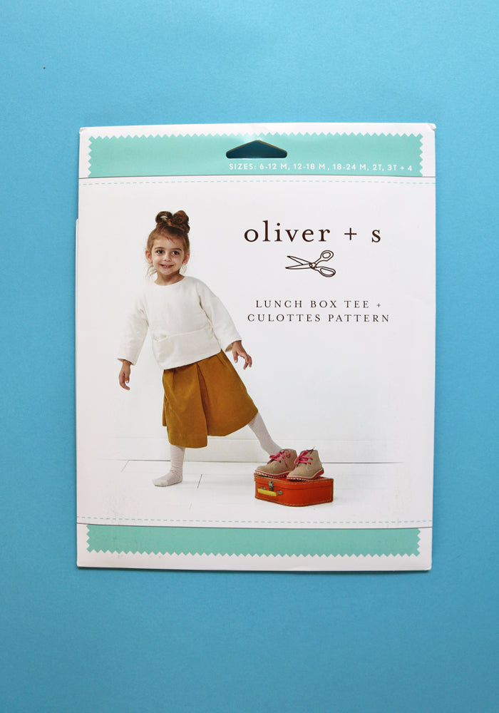 Oliver + S Lunch Box Tee and Culottes PDF