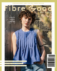 Edition 38 of Fibre Mood sewing pattern magazine on The Fold Line. This edition has 12 patterns and many styling ideas for spring.