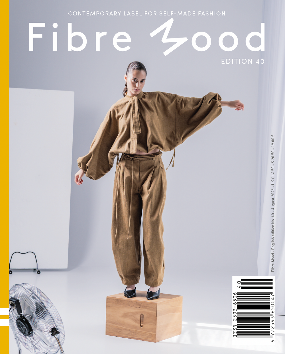 Edition 40 of Fibre Mood sewing pattern magazine on The Fold Line. This latest edition has 12 patterns and style variations for elegant, trendy and comfortable items for autumn.