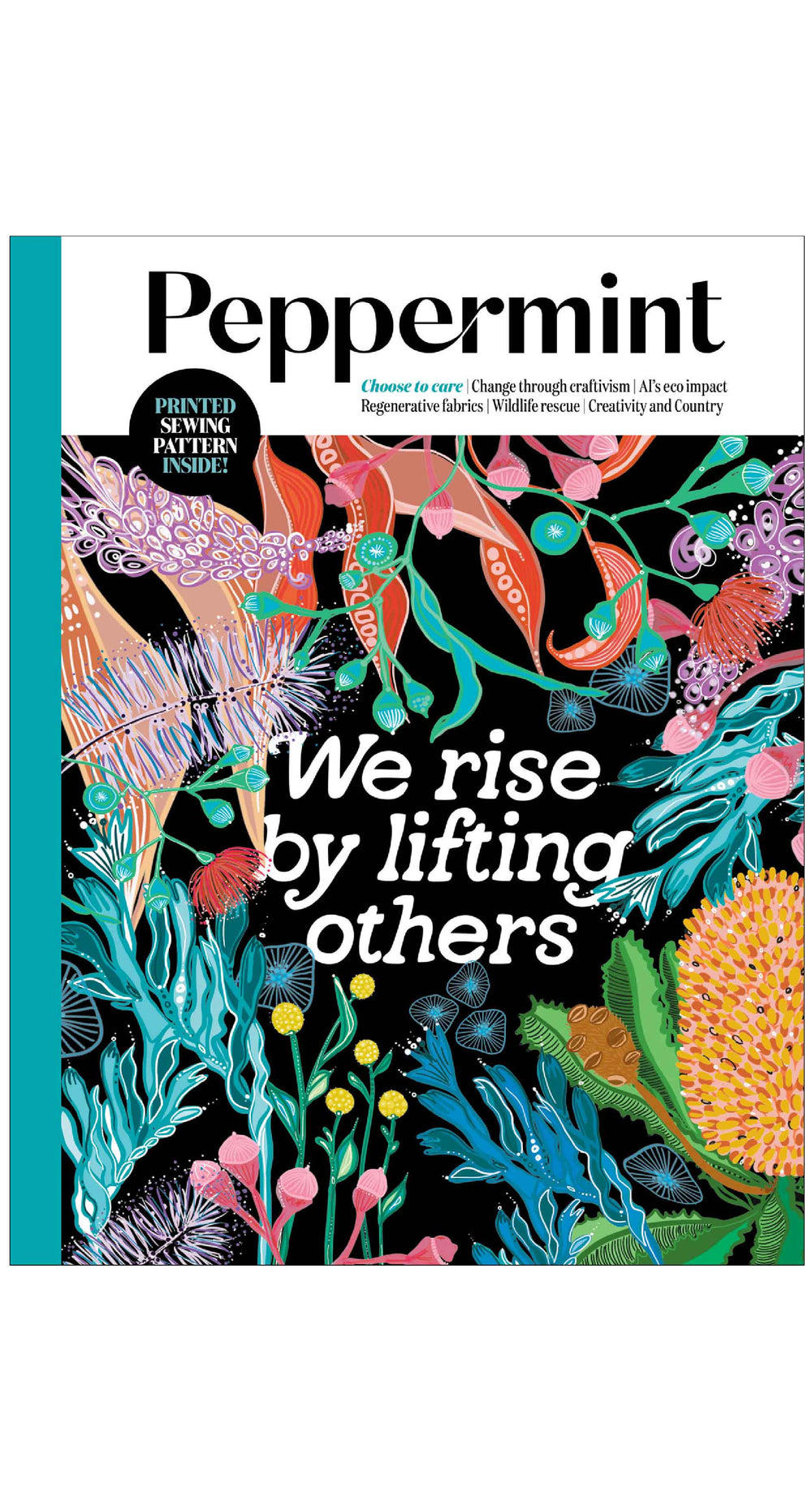 Issue 63 of Peppermint magazine on The Fold Line. Peppermint is an Australian magazine focused on style, sustainability, sewing and substance.