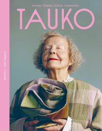Issue No. 17 of TAUKO Magazine on The Fold Line. This winter issue celebrates the happiness that comes from making and wearing self-made clothing.