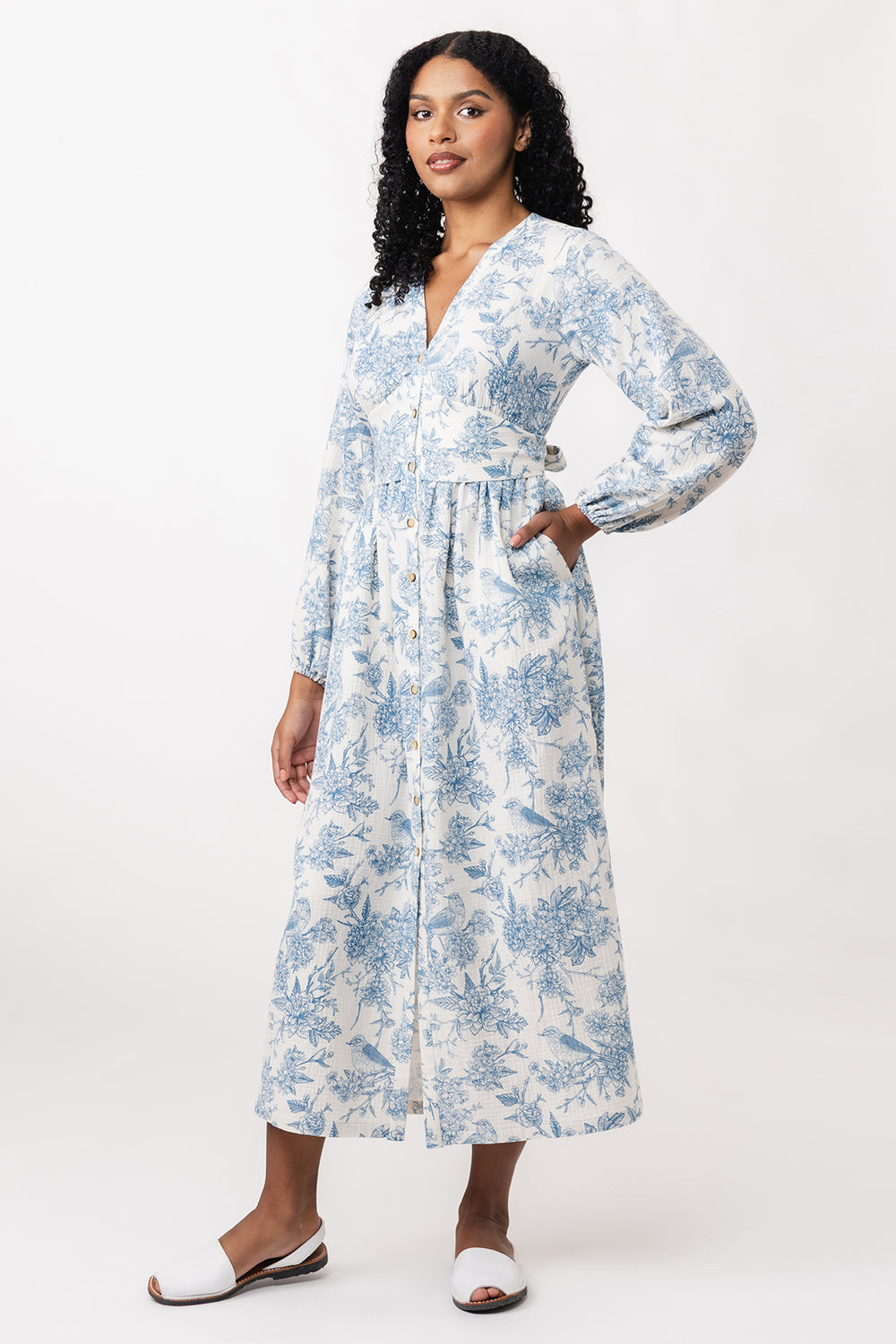 Buy Long Sleeve Dress Sewing Patterns | The Fold Line Buy Long Sleeve Dress Sewing Patterns | The Fold Line