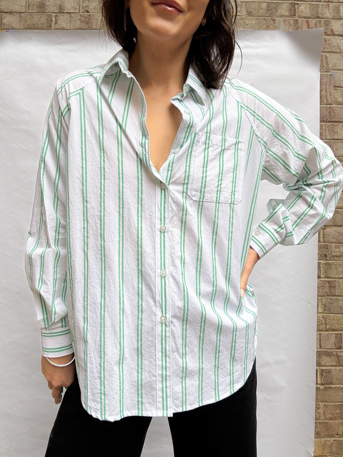 Paradise Patterns Rose Raglan Button Up – The Fold Line