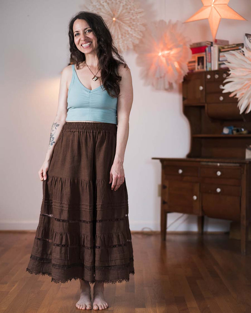 Sew Liberated Songbird Skirt and Tank Top – The Fold Line