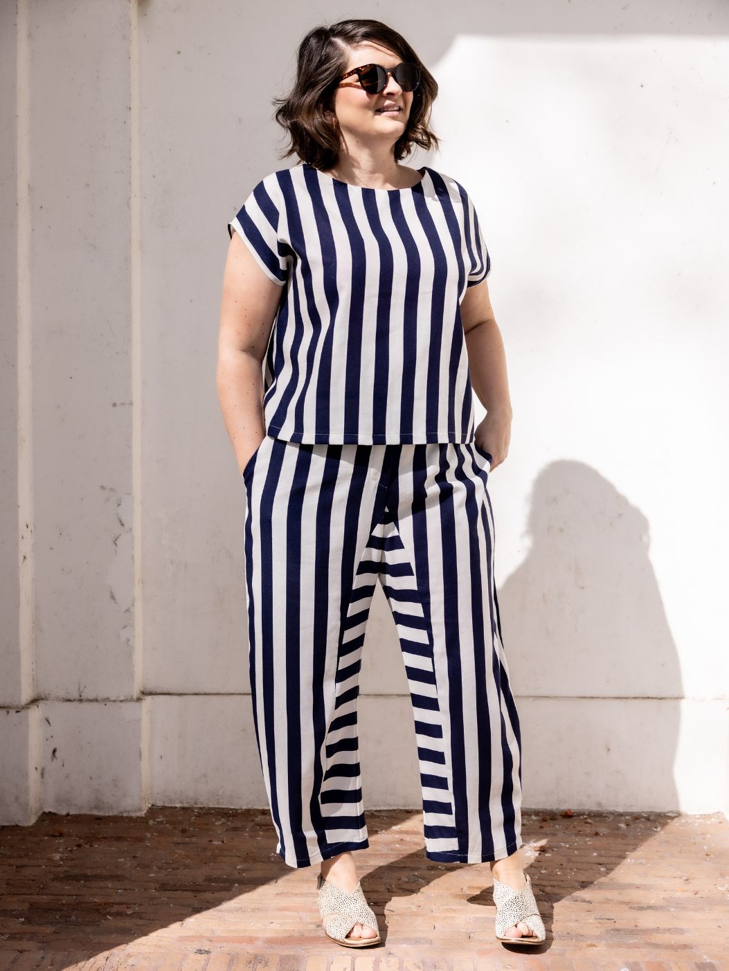 Fold Line Patterns Notches Tiki Trousers and Shorts – The Fold Line