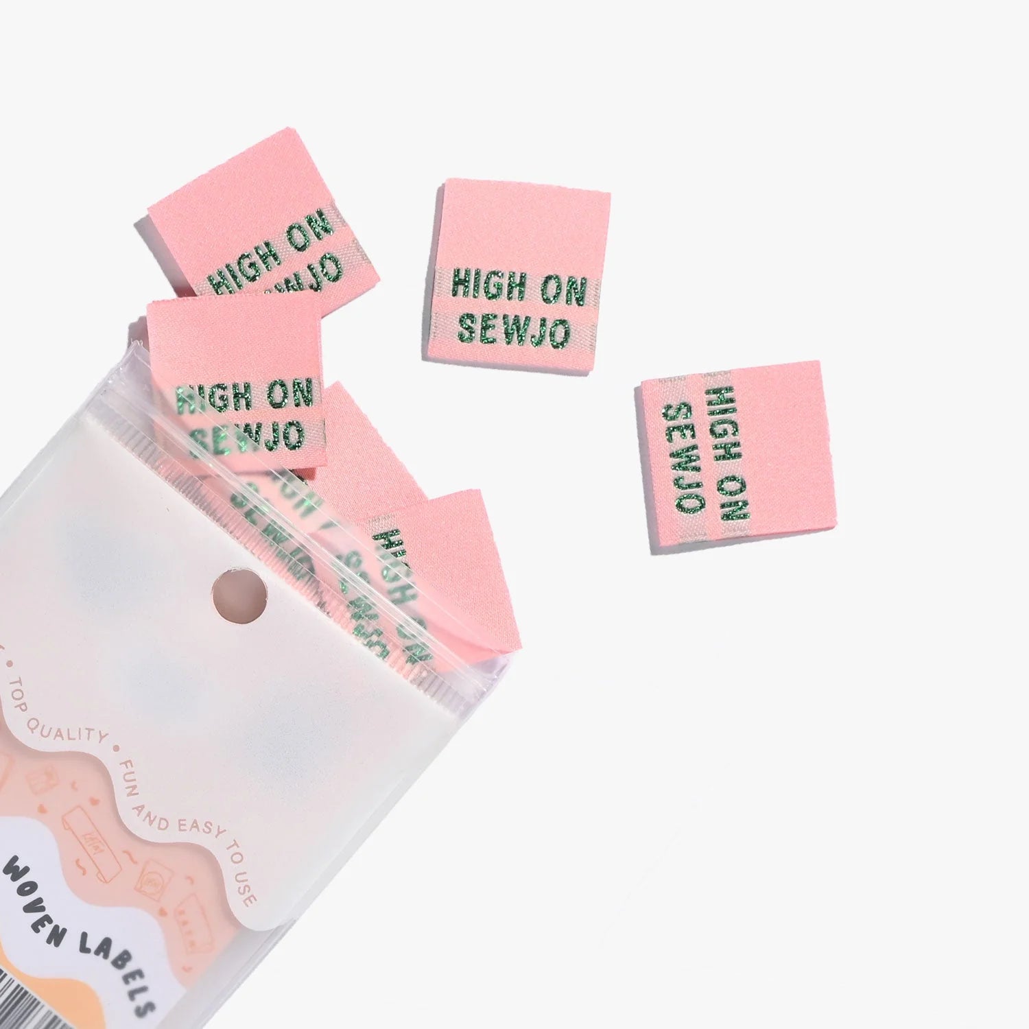 Kylie & The Machine 'High on Sew-Jo' Labels