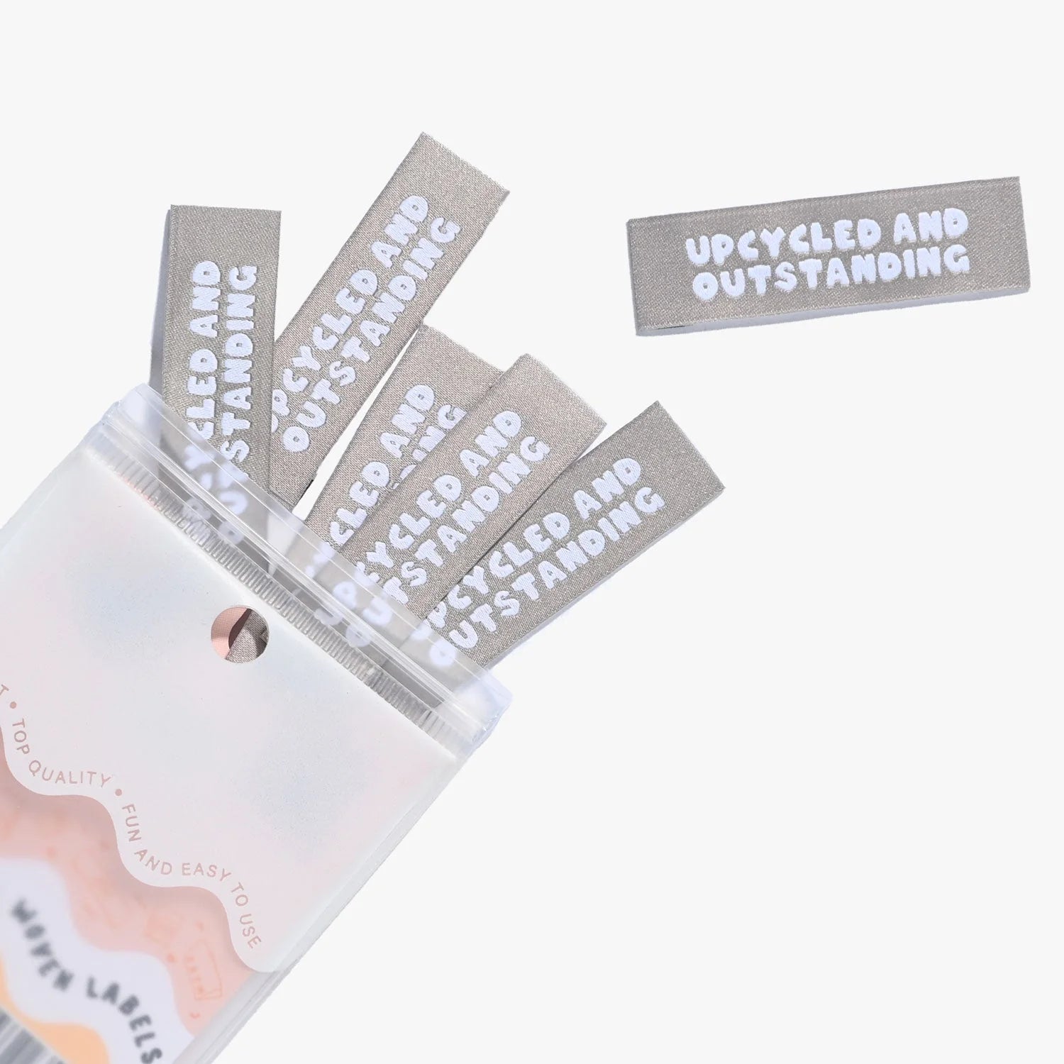 Kylie & The Machine 'Upcycled and Outstanding' Labels