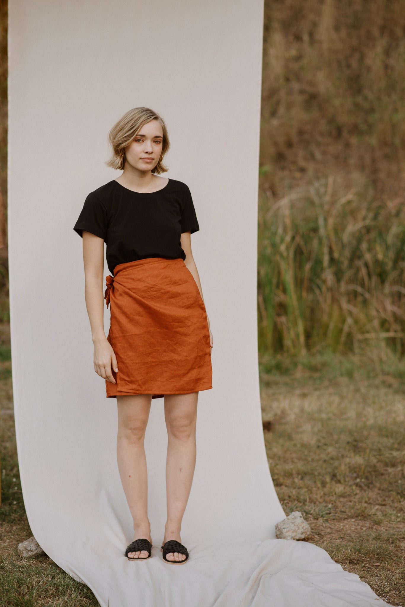 Common Stitch Bellbird Wrap Skirt