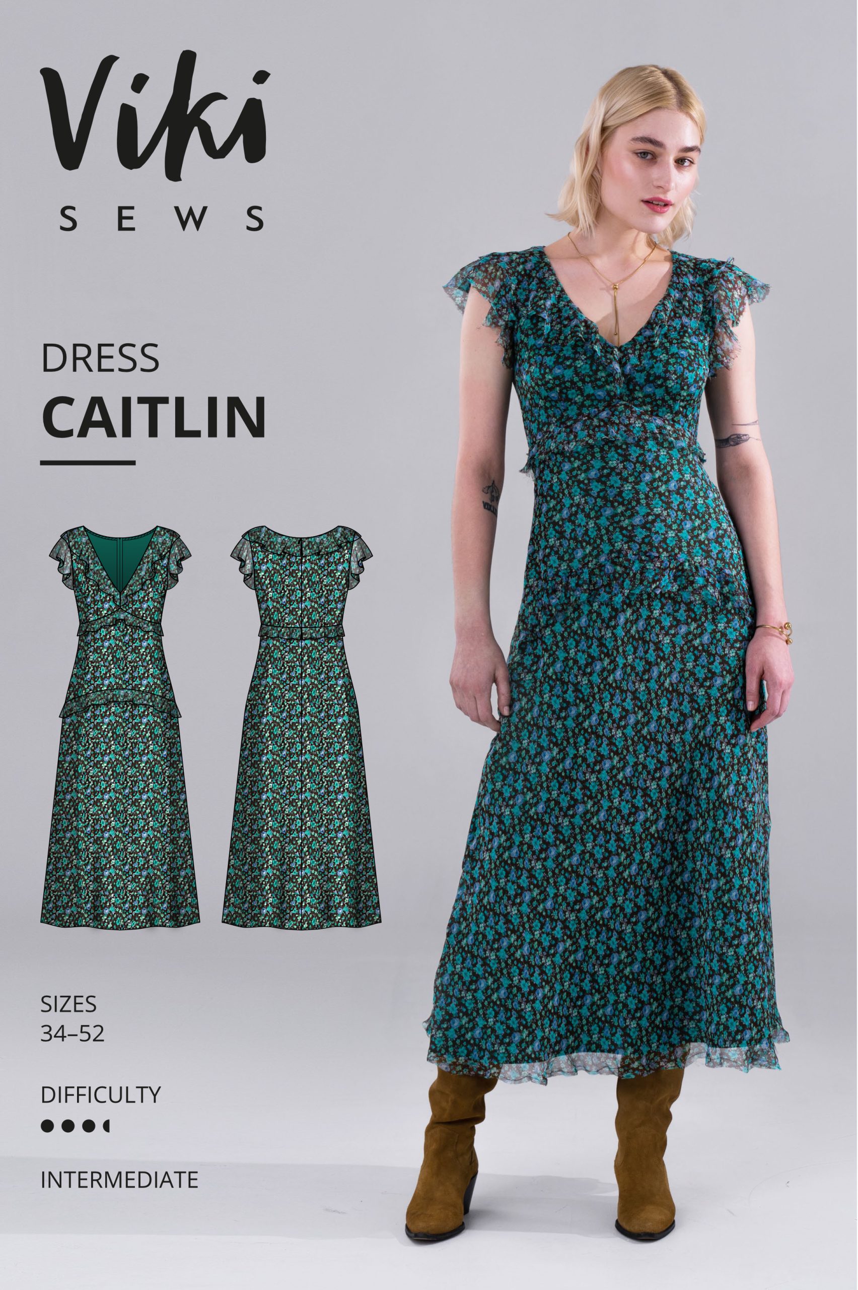 Vikisews Caitlin Dress