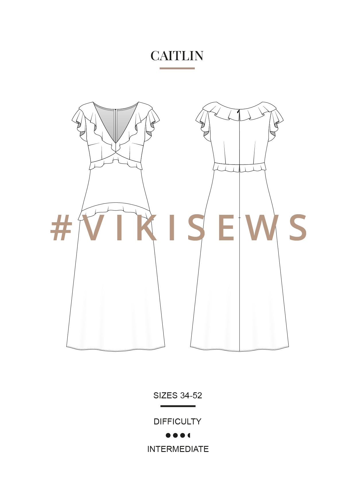 Vikisews Caitlin Dress