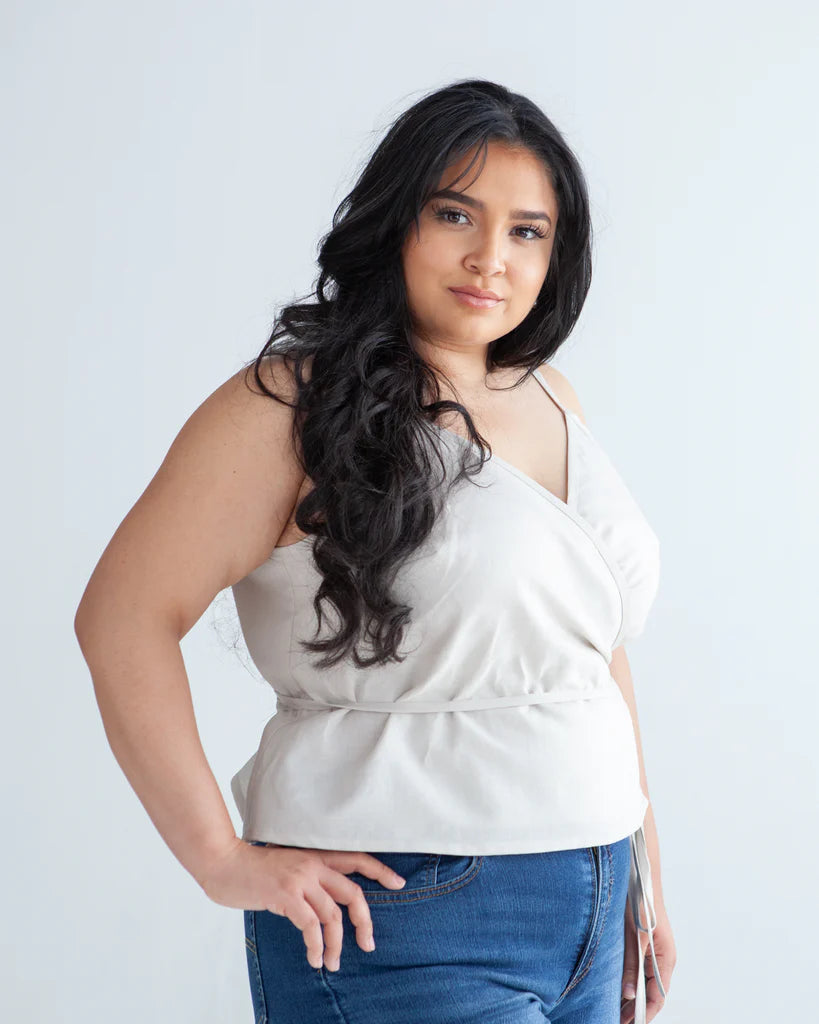 True Bias Calvin Wrap Dress and Top