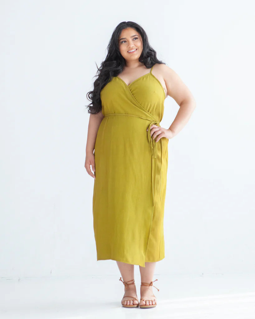 True Bias Calvin Wrap Dress and Top