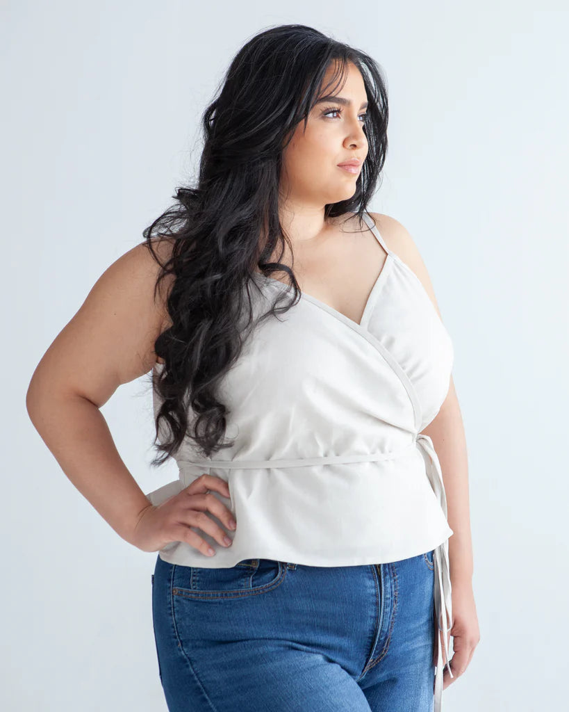 True Bias Calvin Wrap Dress and Top