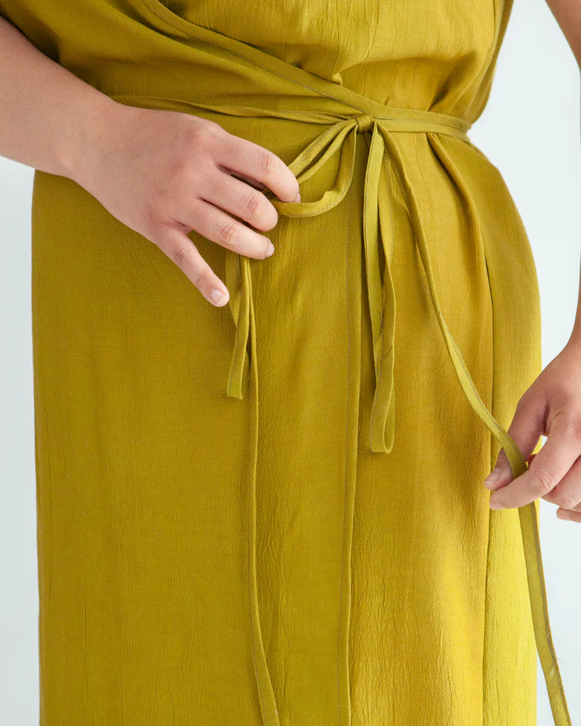 True Bias Calvin Wrap Dress and Top