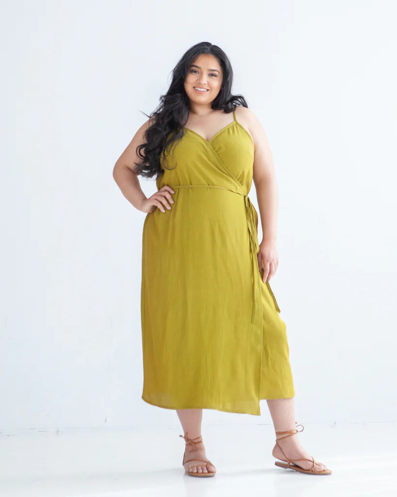 True Bias Calvin Wrap Dress and Top