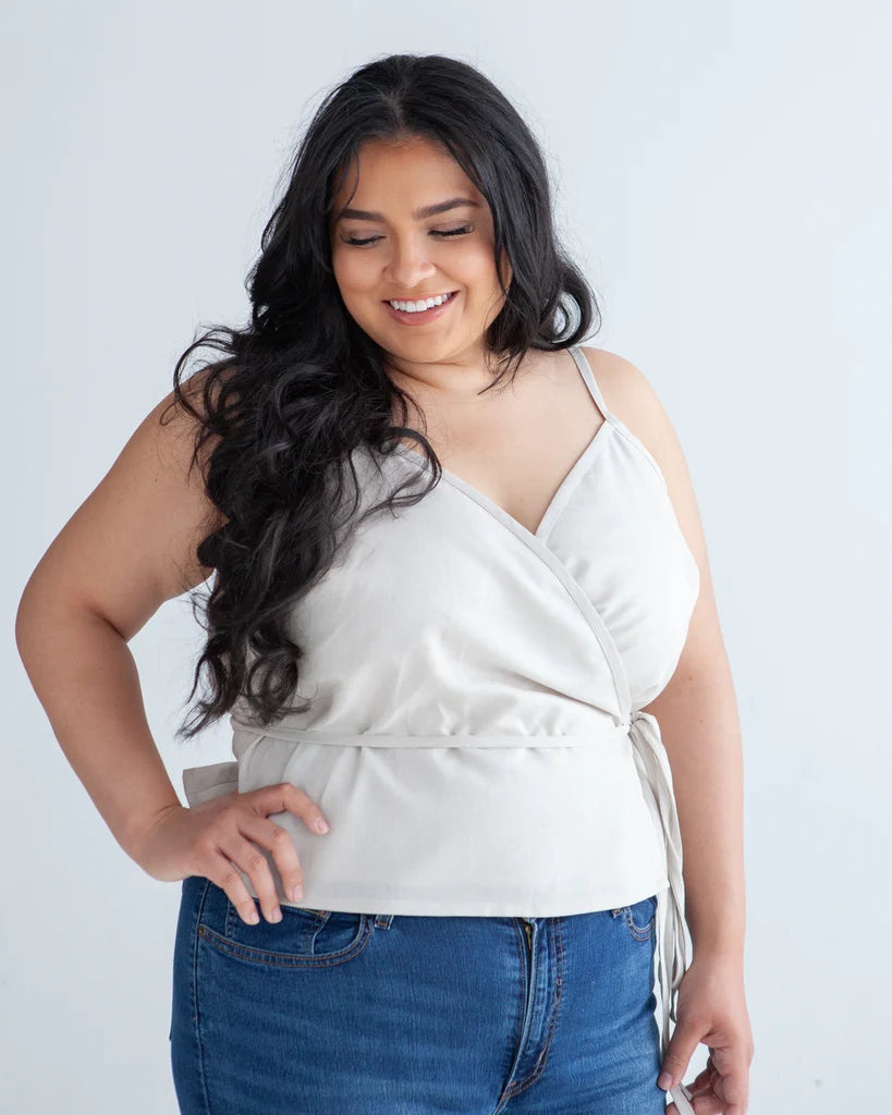 True Bias Calvin Wrap Dress and Top