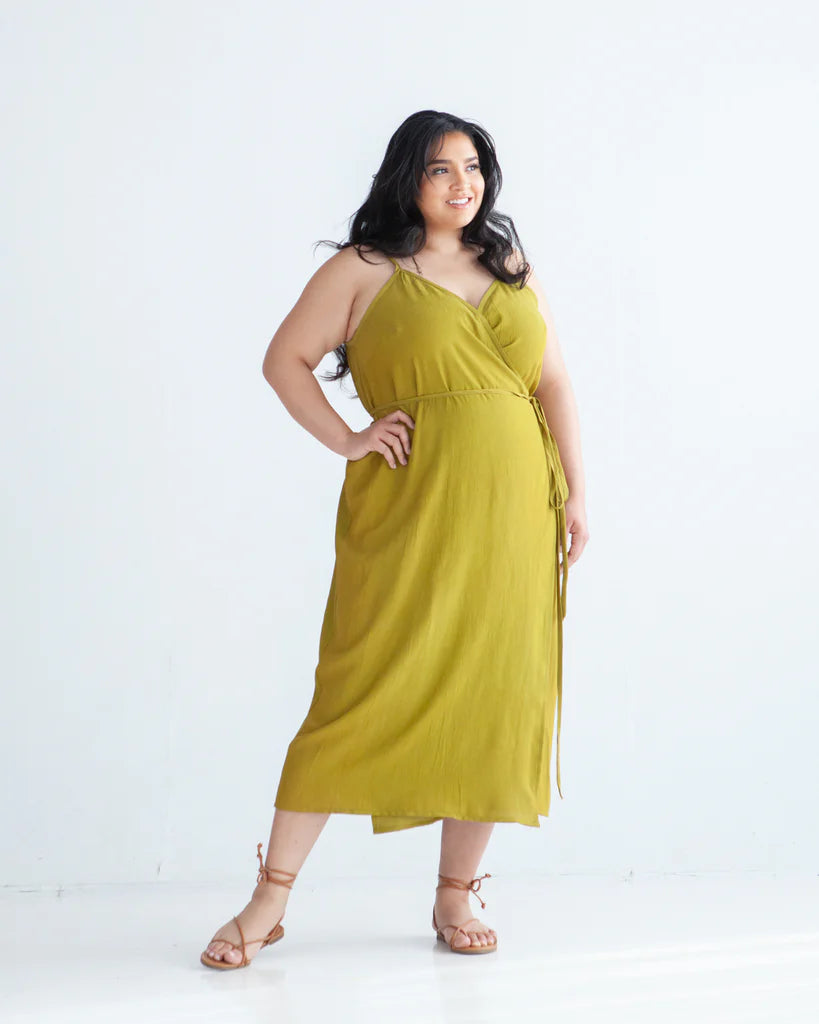 True Bias Calvin Wrap Dress and Top