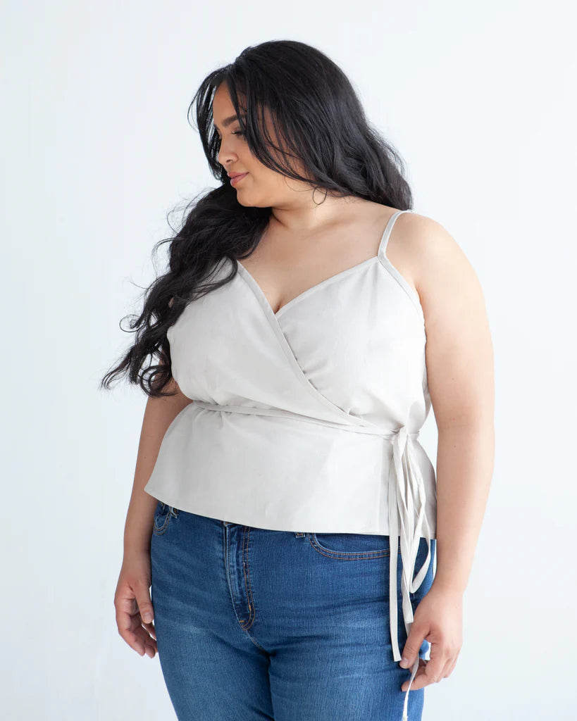 True Bias Calvin Wrap Dress and Top