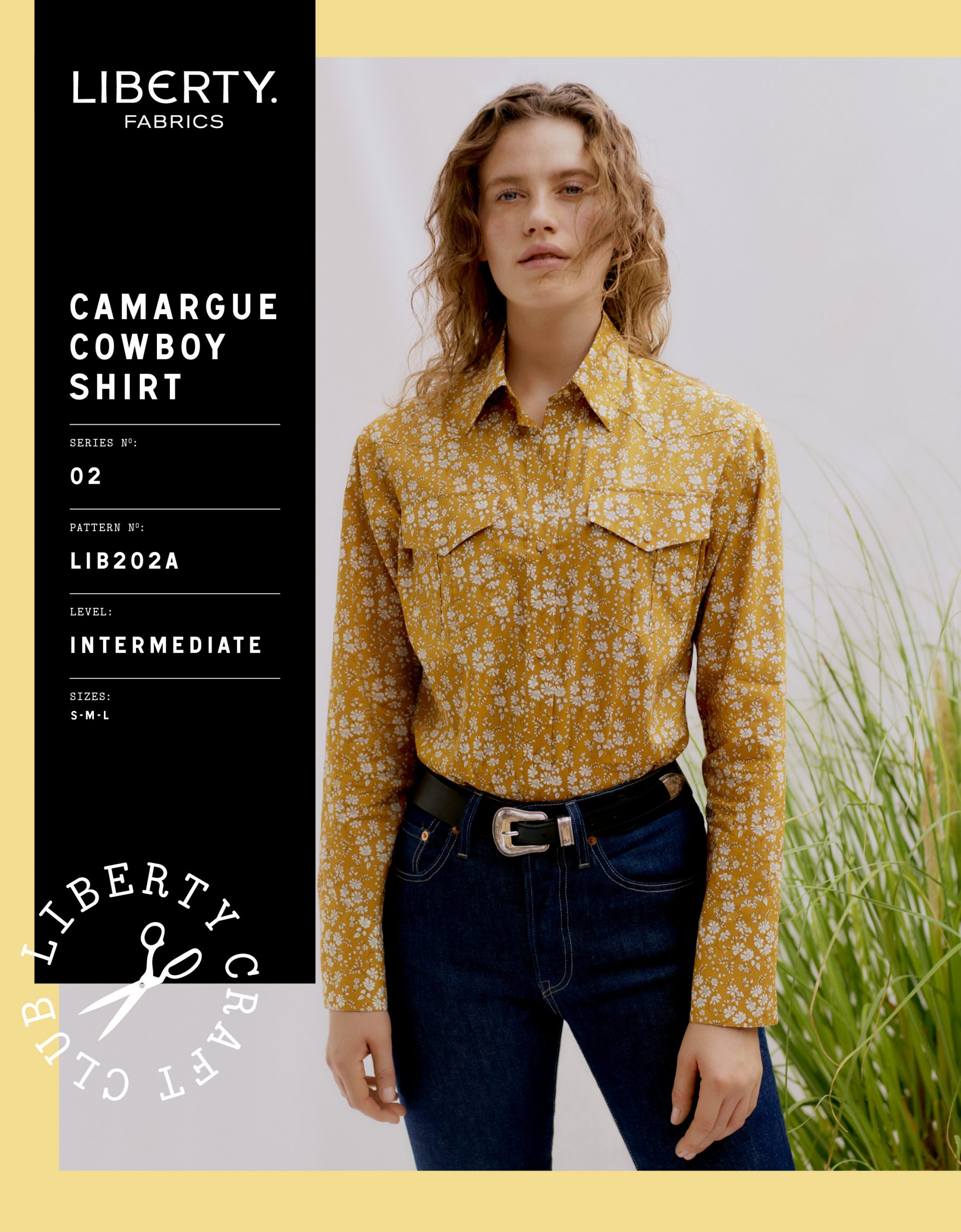 Liberty Sewing Patterns Camargue Cowboy Shirt