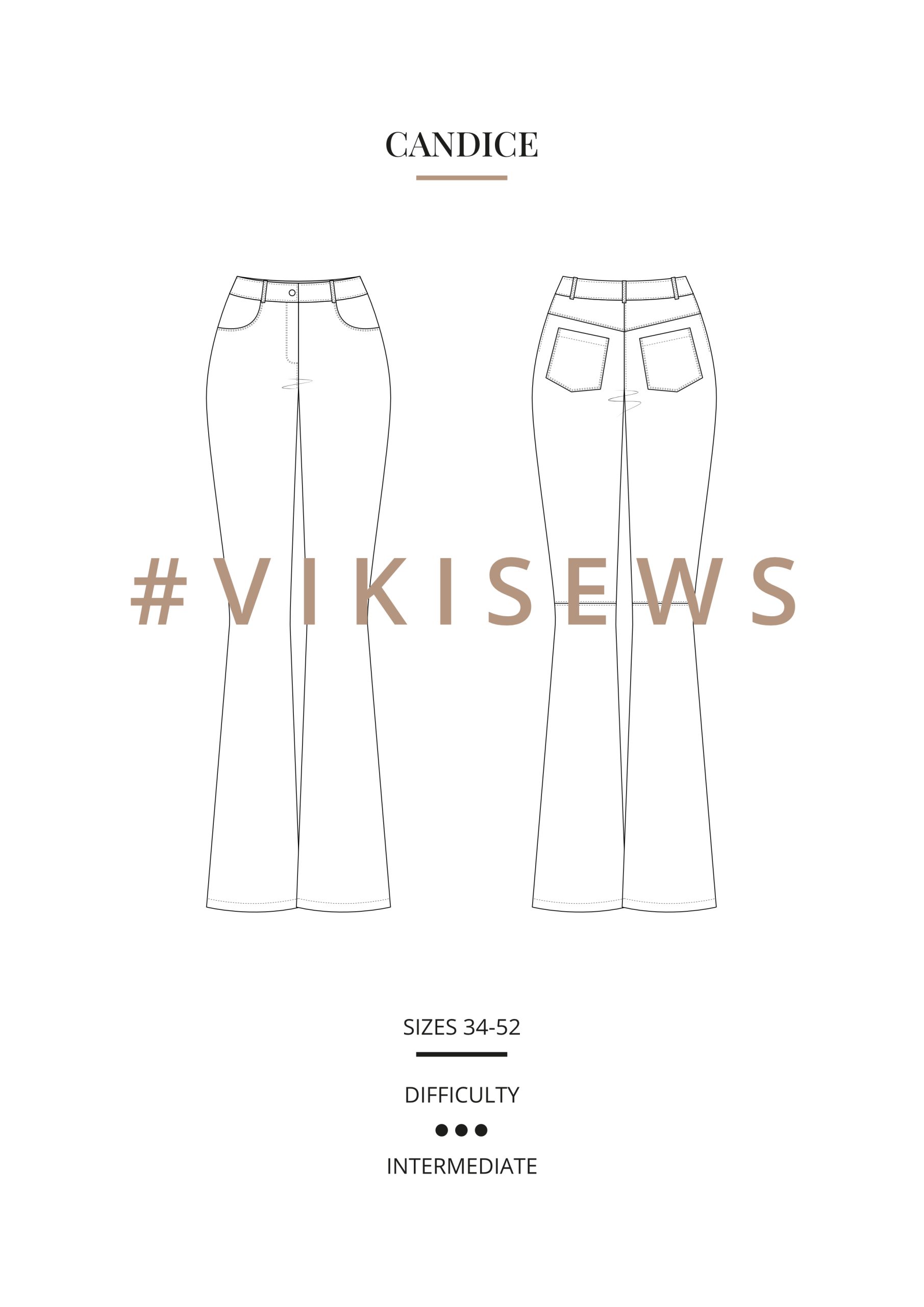 Vikisews Candice Trousers