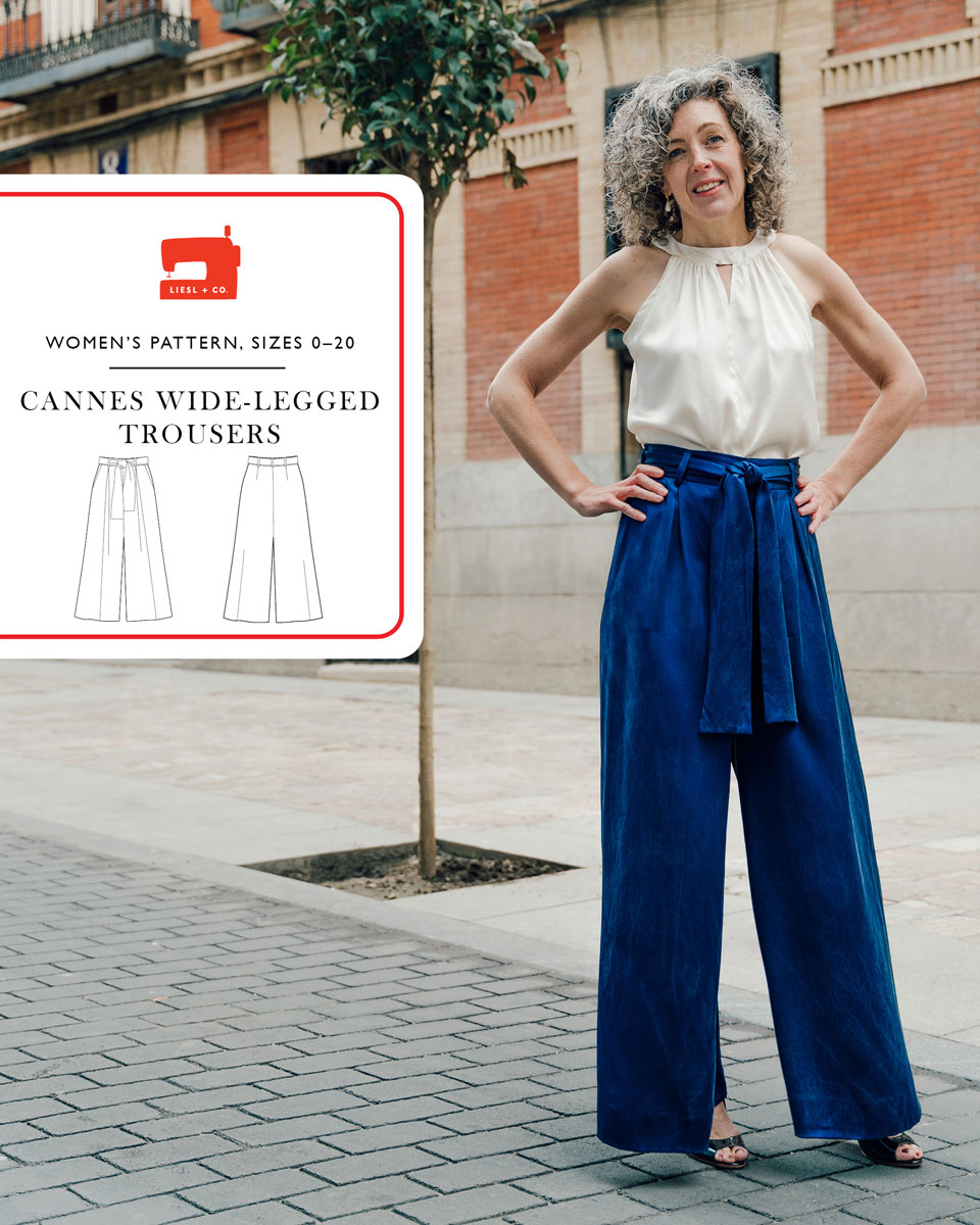 Liesl + Co Cannes Wide-legged Trousers