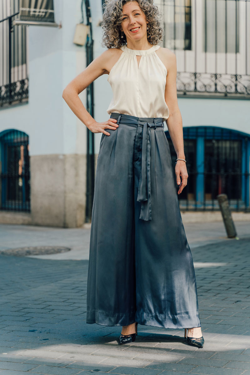 Liesl + Co Cannes Wide-legged Trousers