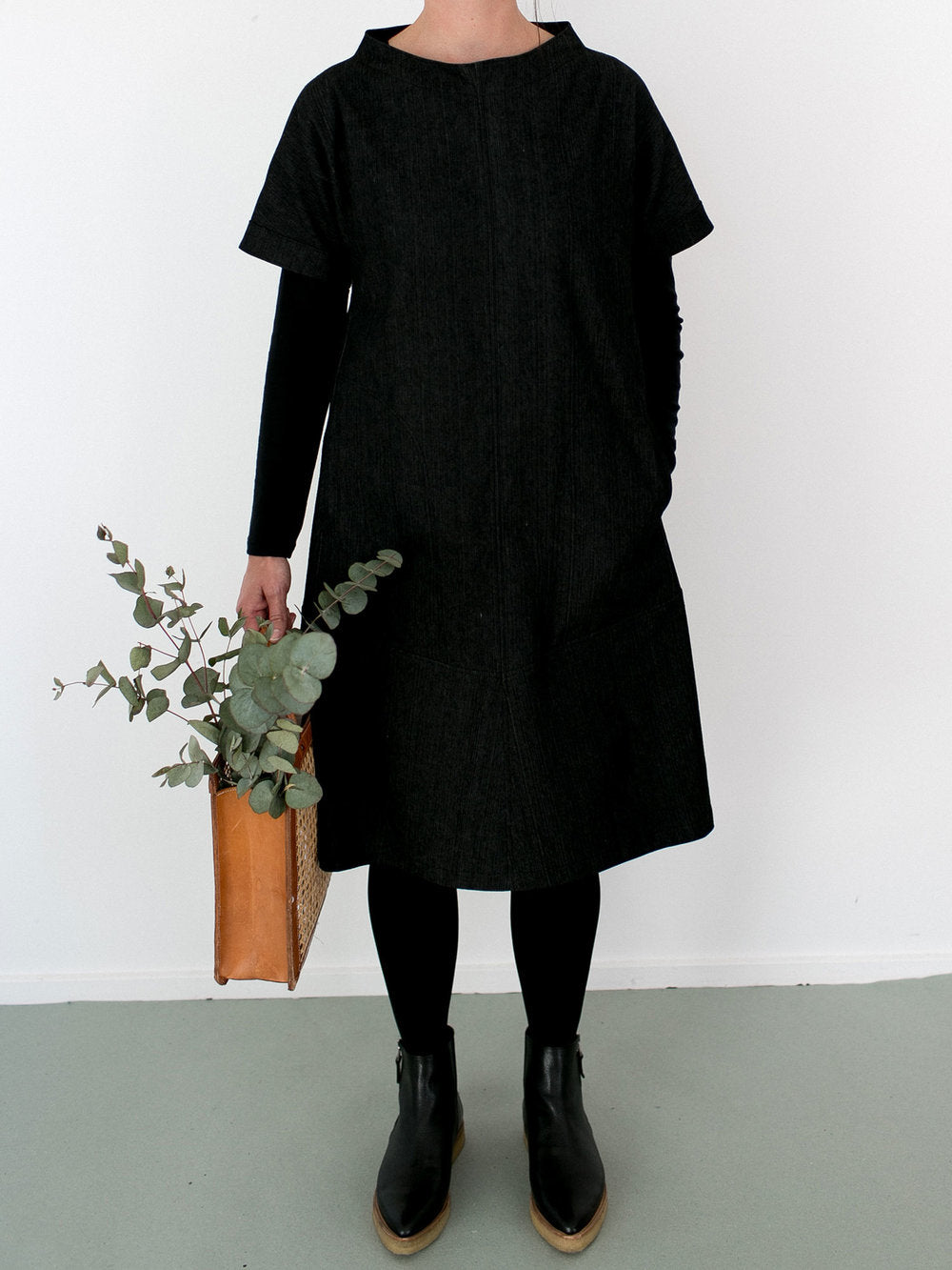 The Assembly Line Cap Sleeve Dress – The Fold Line