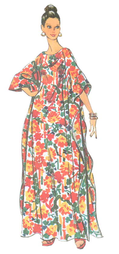 Simplicity Vintage Caftan S5628