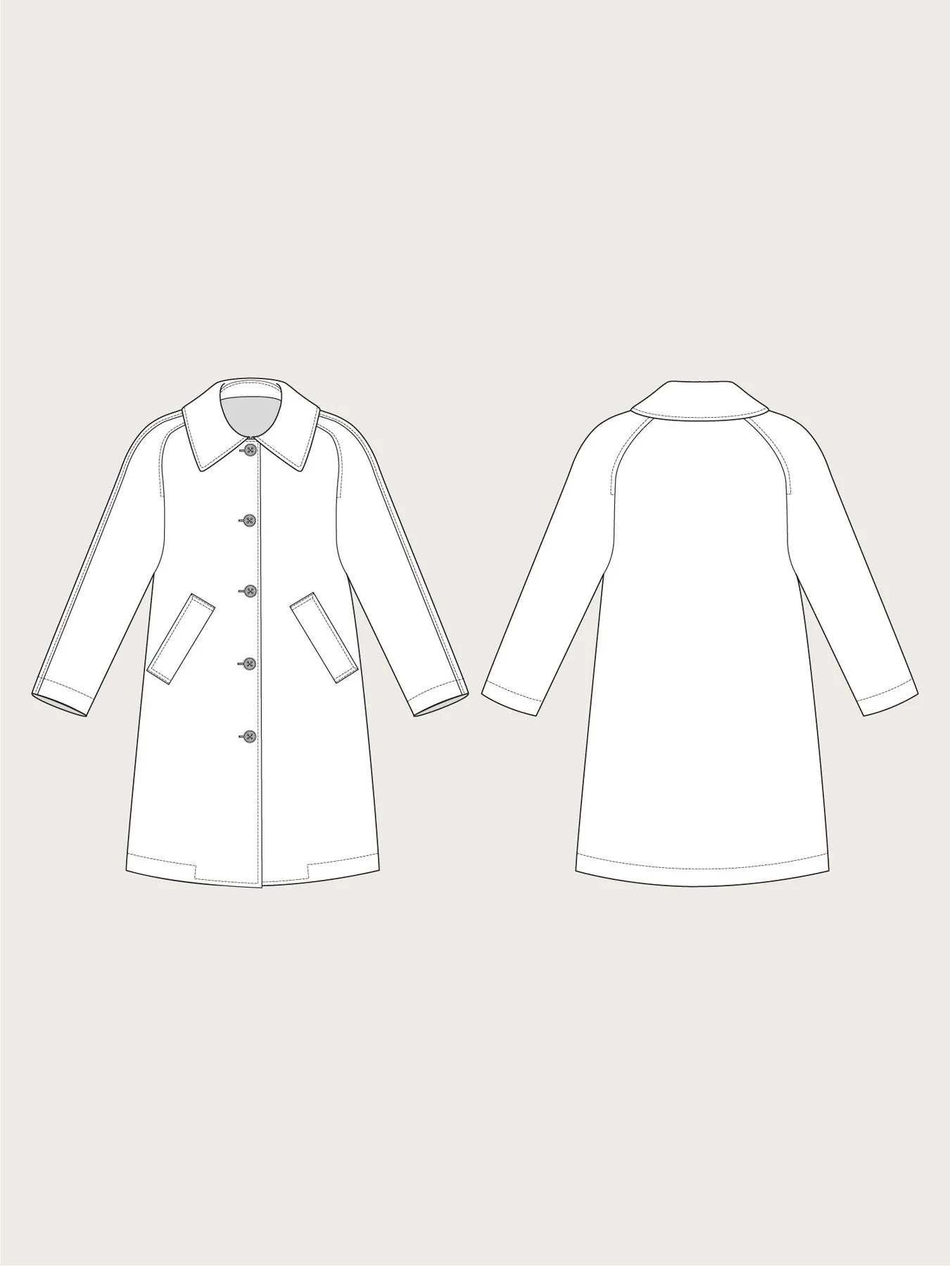 The Assembly Line Car Coat – The Fold Line