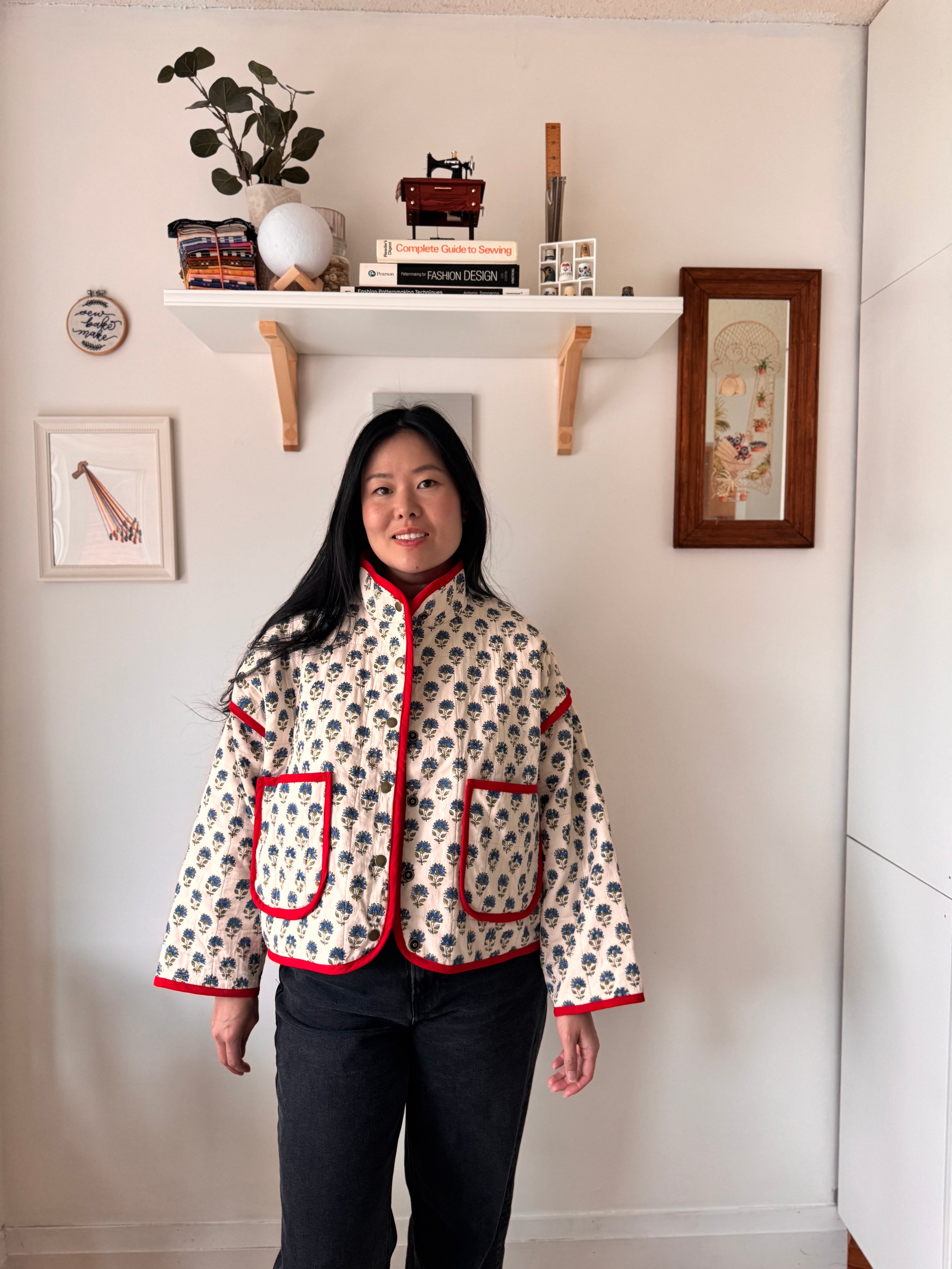 Sew Bake Make Cardamom Quilt Jacket
