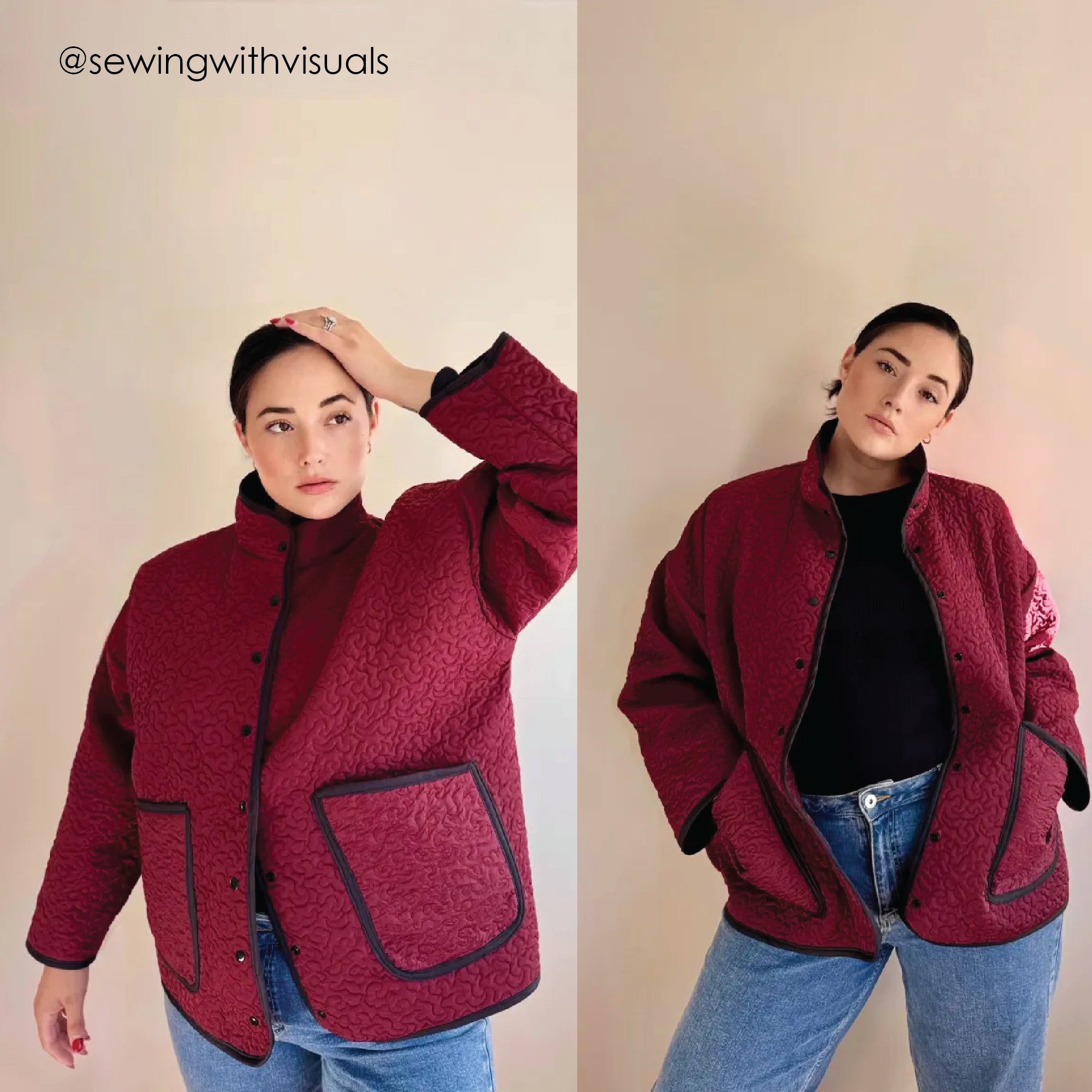 Sew Bake Make Cardamom Quilt Jacket