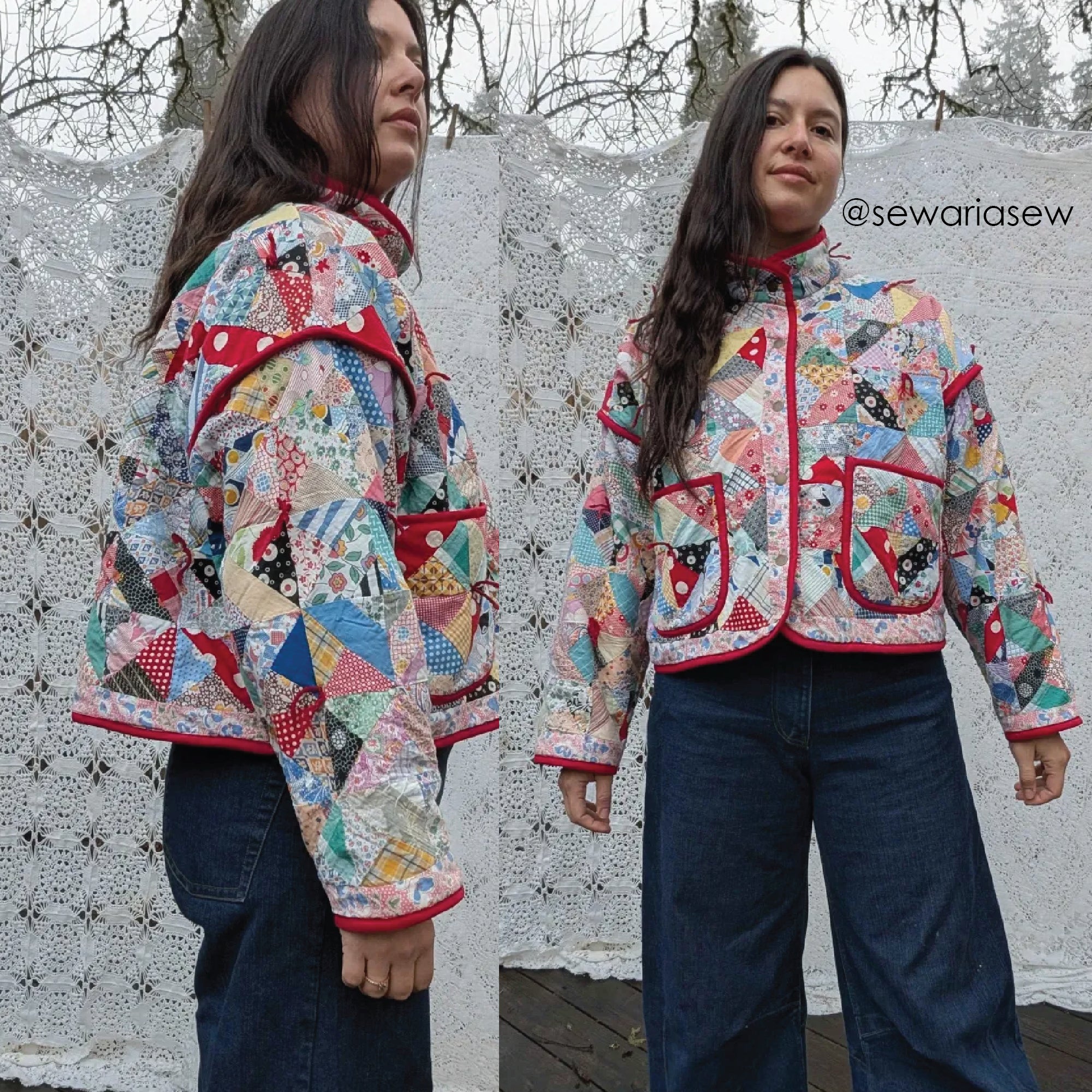 Sew Bake Make Cardamom Quilt Jacket