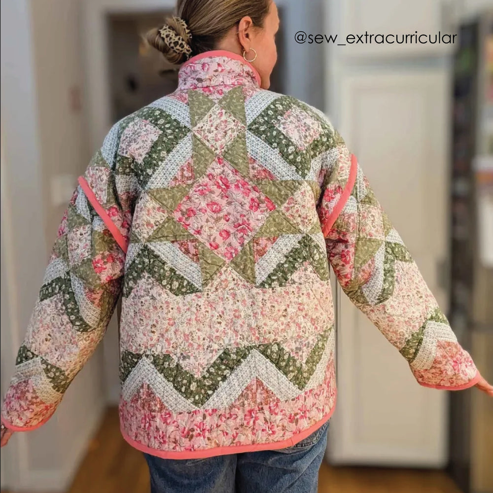 Sew Bake Make Cardamom Quilt Jacket