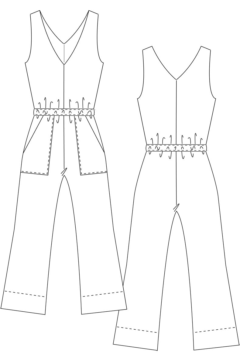 Schnittchen Patterns Carla Jumpsuit