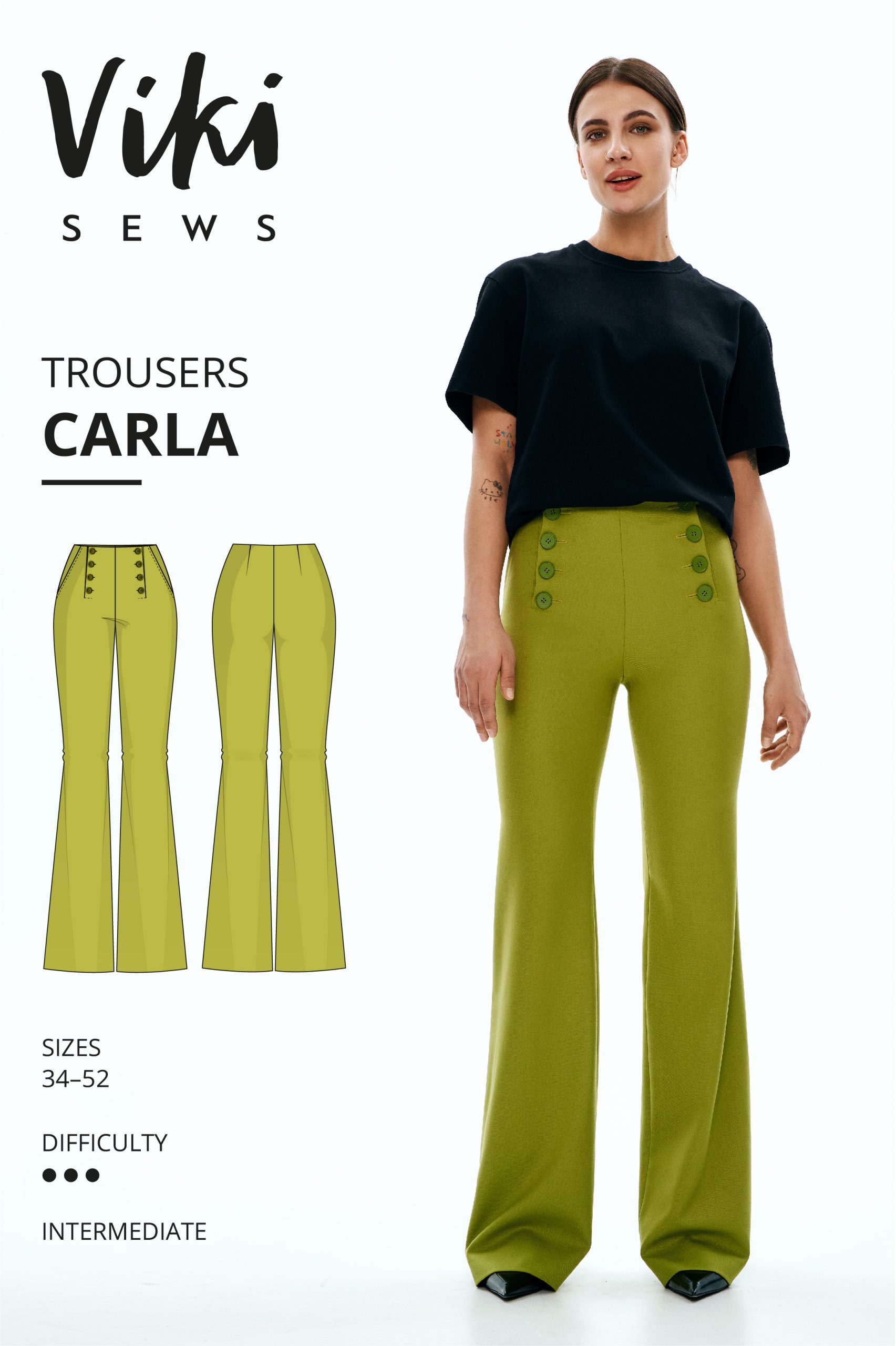 Vikisews Carla Trousers