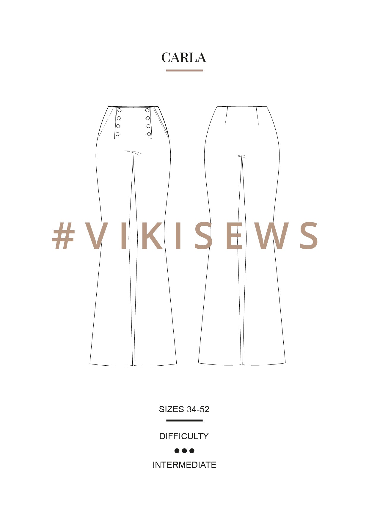 Vikisews Carla Trousers