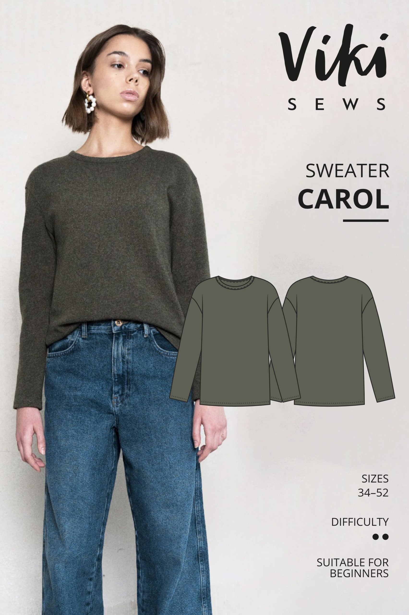 Vikisews Carol Sweater PDF