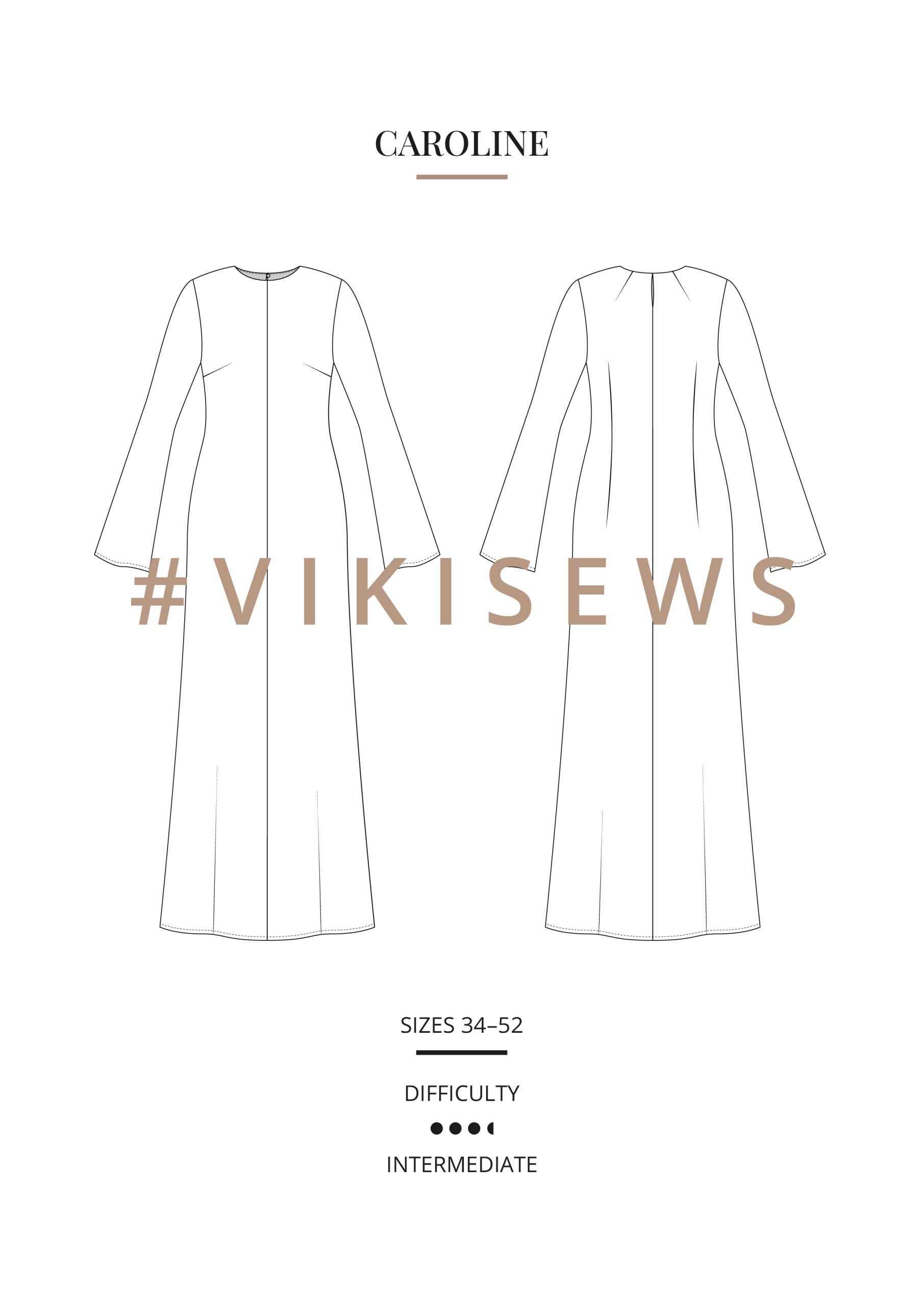 Vikisews Caroline Dress PDF