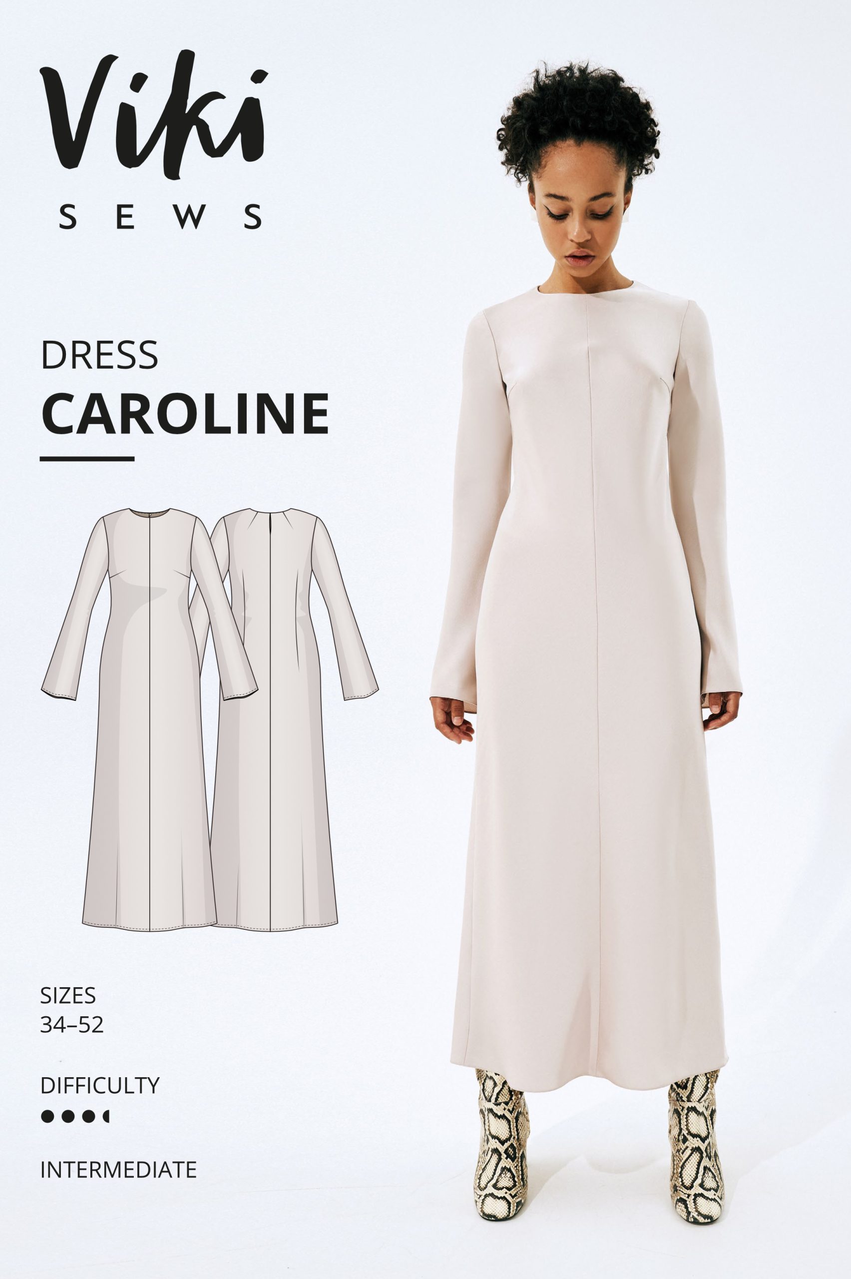 Vikisews Caroline Dress PDF