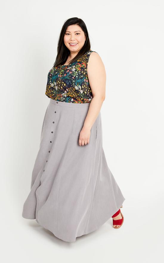 Cashmerette Holyoke Maxi Dress and Skirt